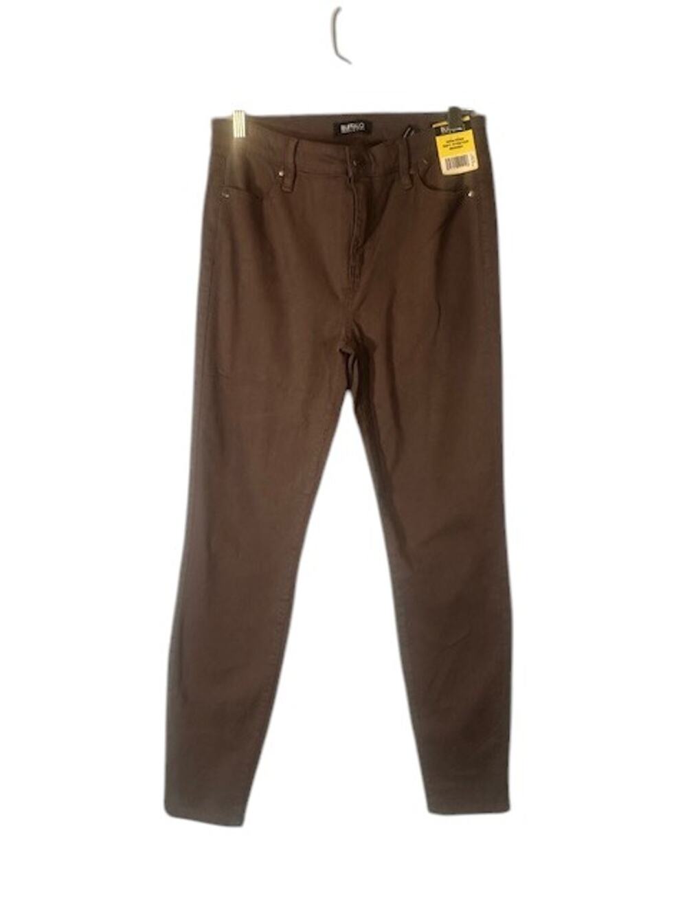 Buffalo David Bitton Womens Brown Hanna High-Rise Soft Stretch Skinny Jeans Sz 6